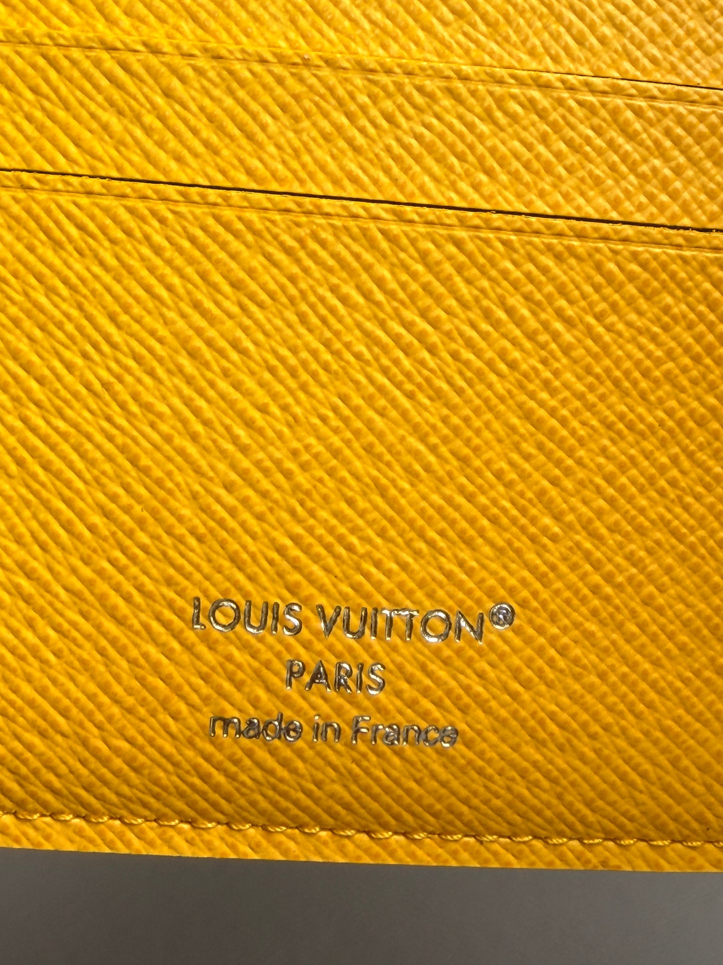 Louis Vuitton Multiple Wallet Monogram Glow Canvas Yellow 83752