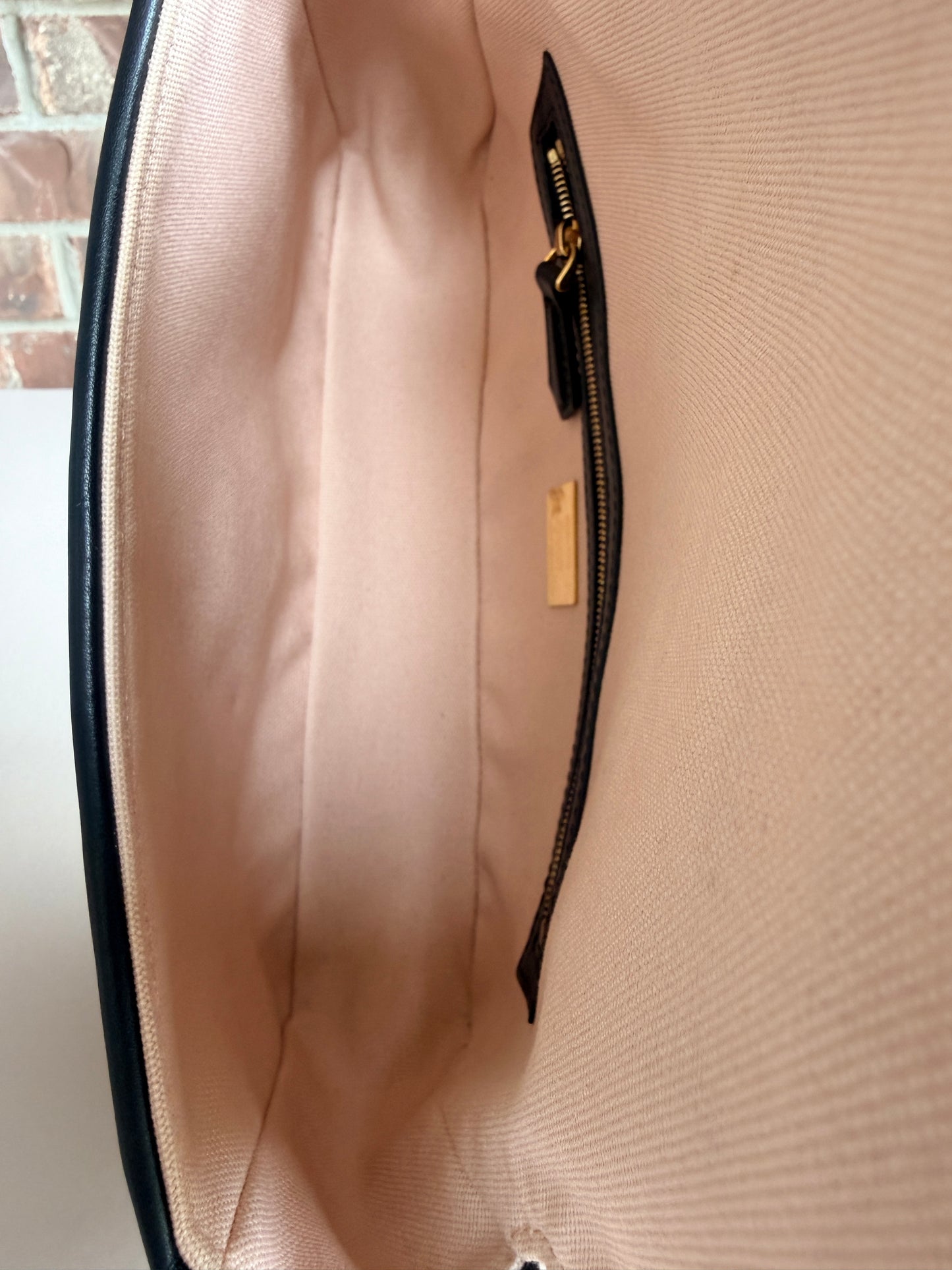 Fendi Baguette Zucca Embroidered Canvas Medium Pink 83746