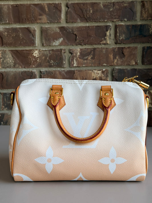 Louis Vuitton Speedy Bandouliere Bag By The Pool Monogram Giant 25 67435