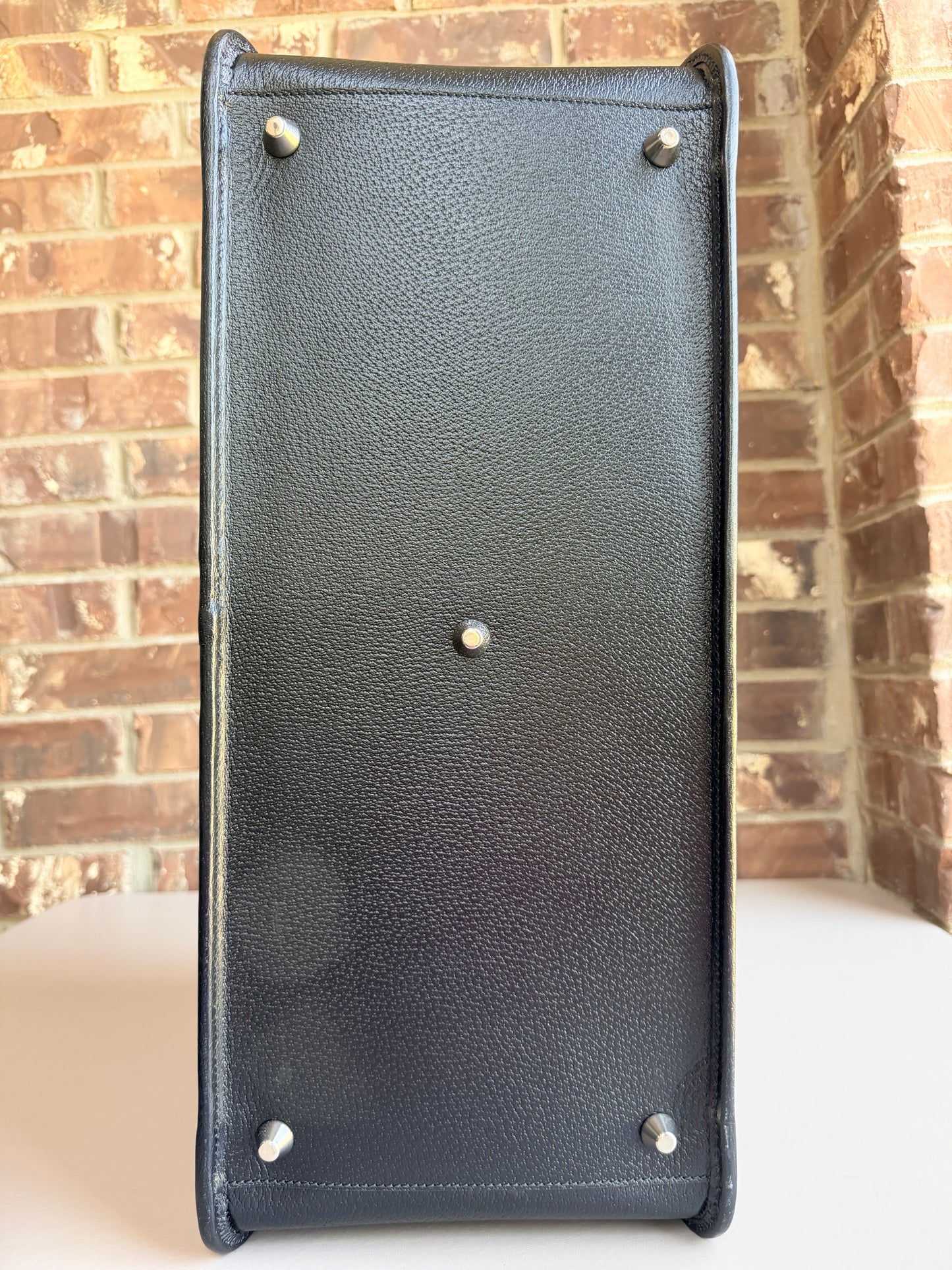 Gucci Interlocking G Convertible Briefcase Leather Large Black 67345