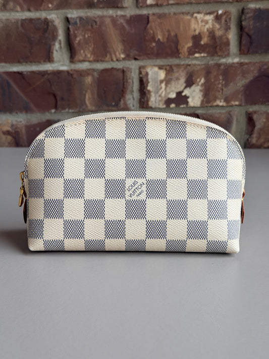Louis Vuitton Cosmetic Bag Damier Azur PM 73463