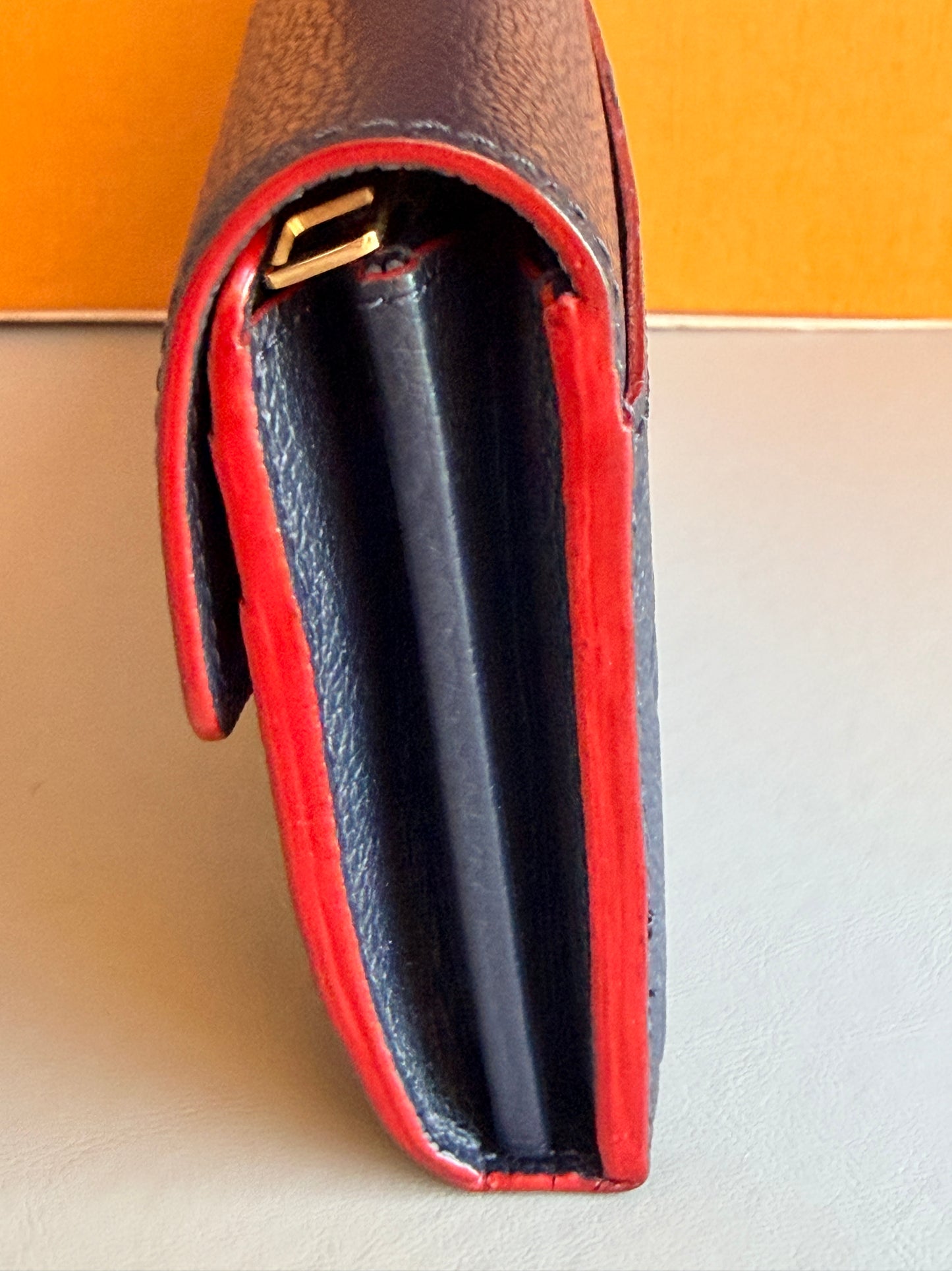 Louis Vuitton Sarah Empreinte - Marine Rouge - 46342
