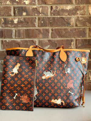 Louis Vuitton Catogram Neverfull MM 58274