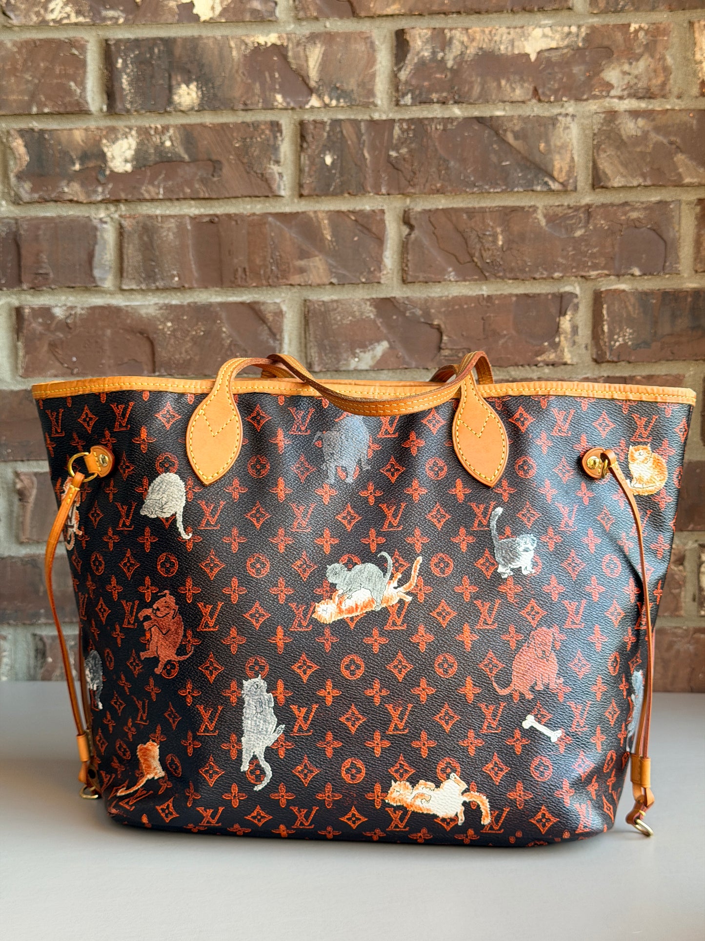 Louis Vuitton Catogram Neverfull MM 58274