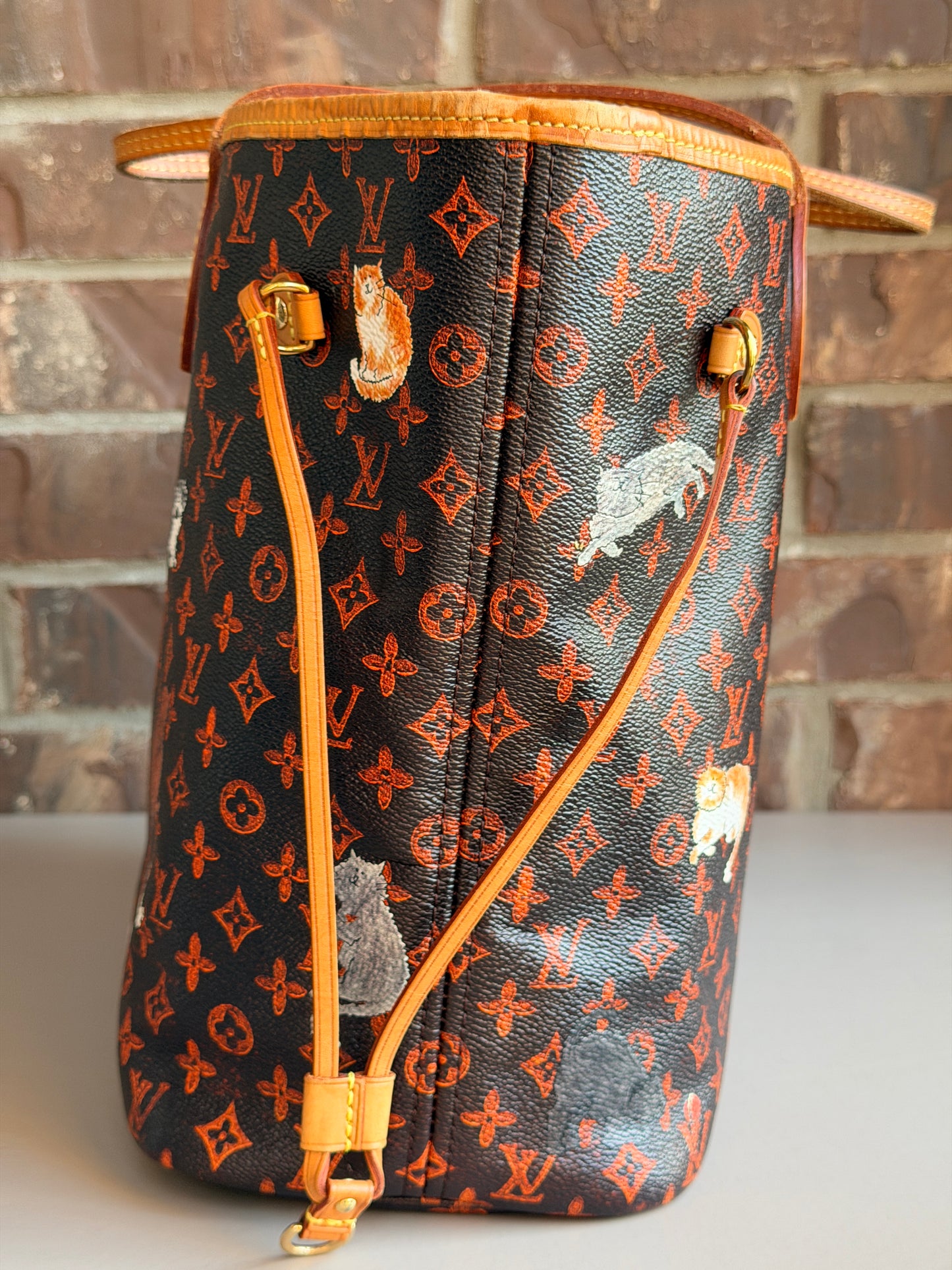 Louis Vuitton Catogram Neverfull MM 58274