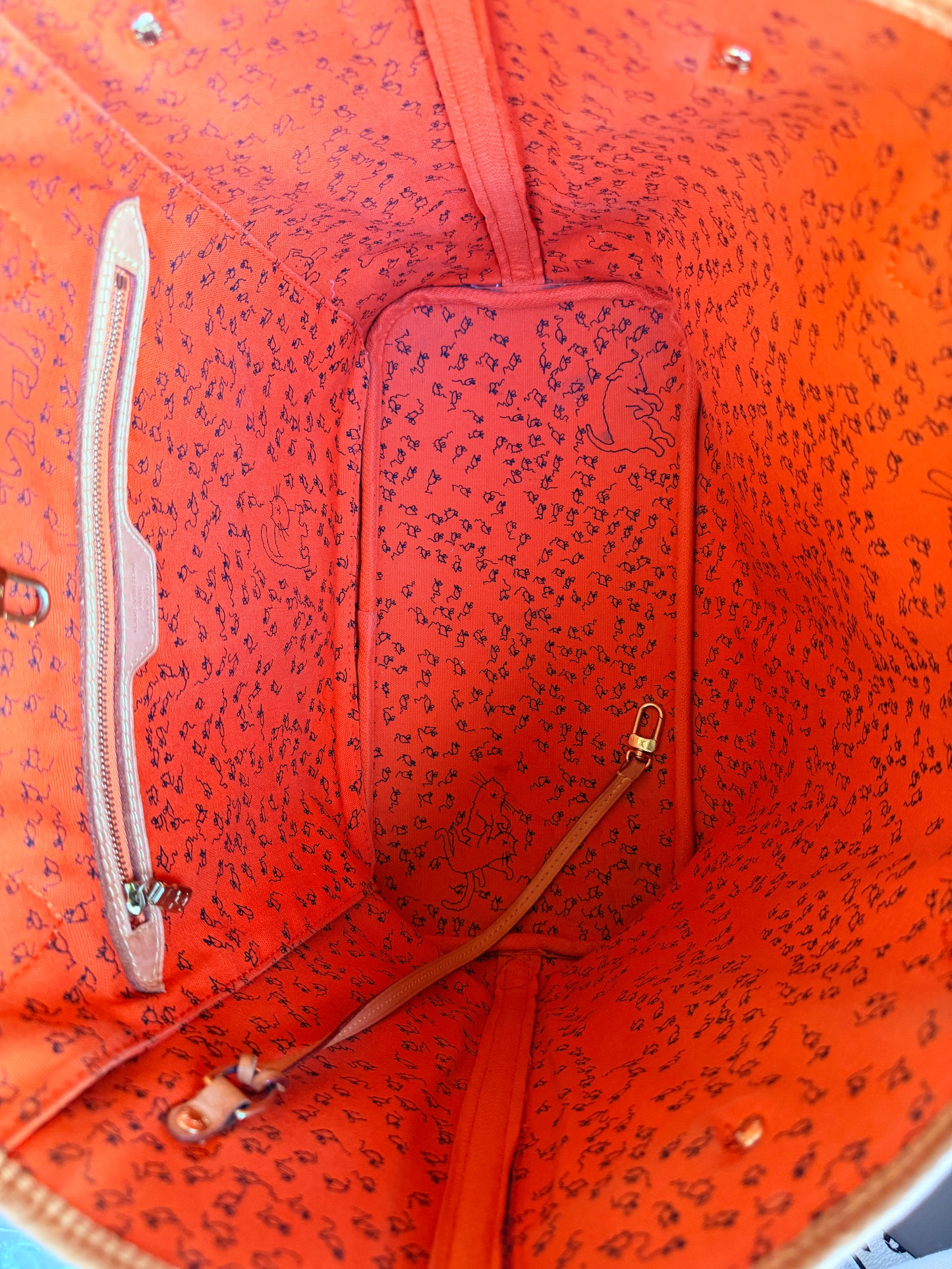 Louis Vuitton Catogram Neverfull MM 58274