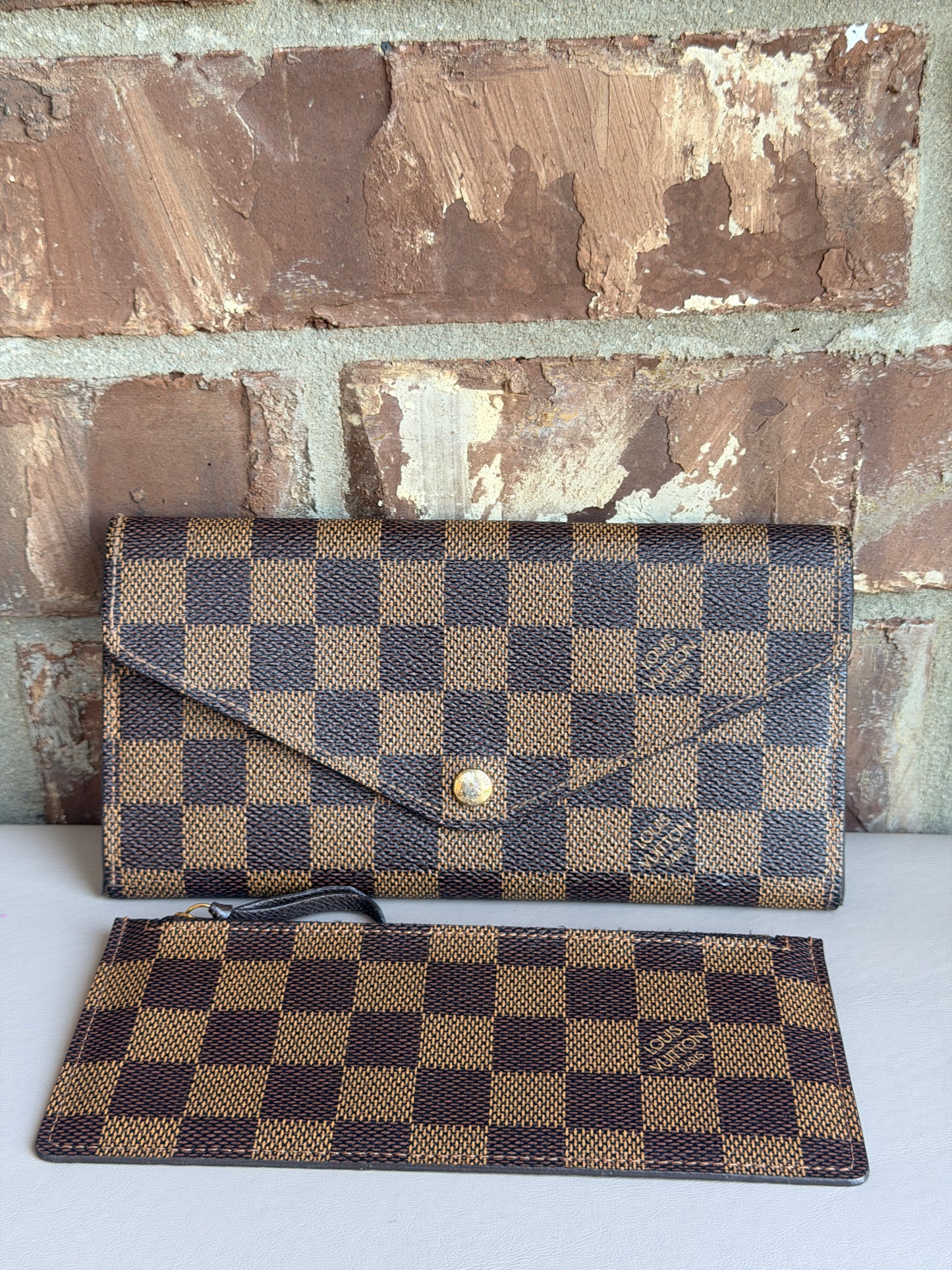 Louis Vuitton Josephine Wallet Damier Ebene - 53463