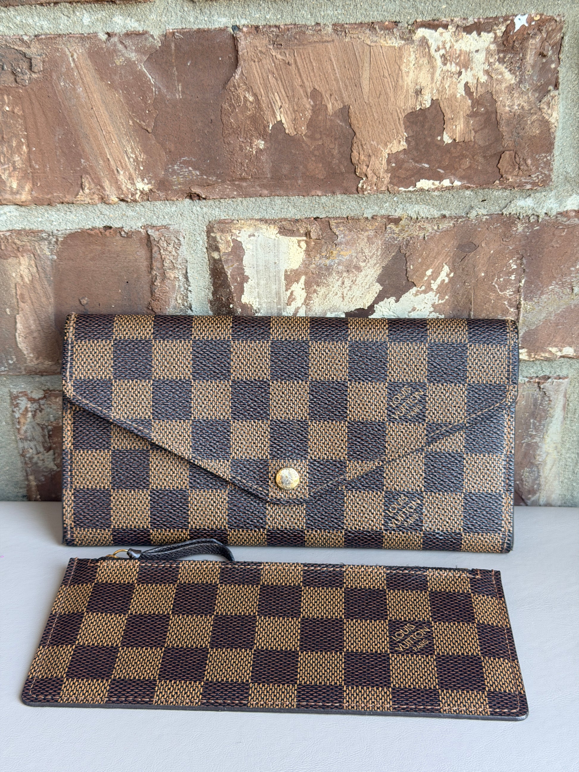 Louis Vuitton Josephine Wallet Damier Ebene - 53463