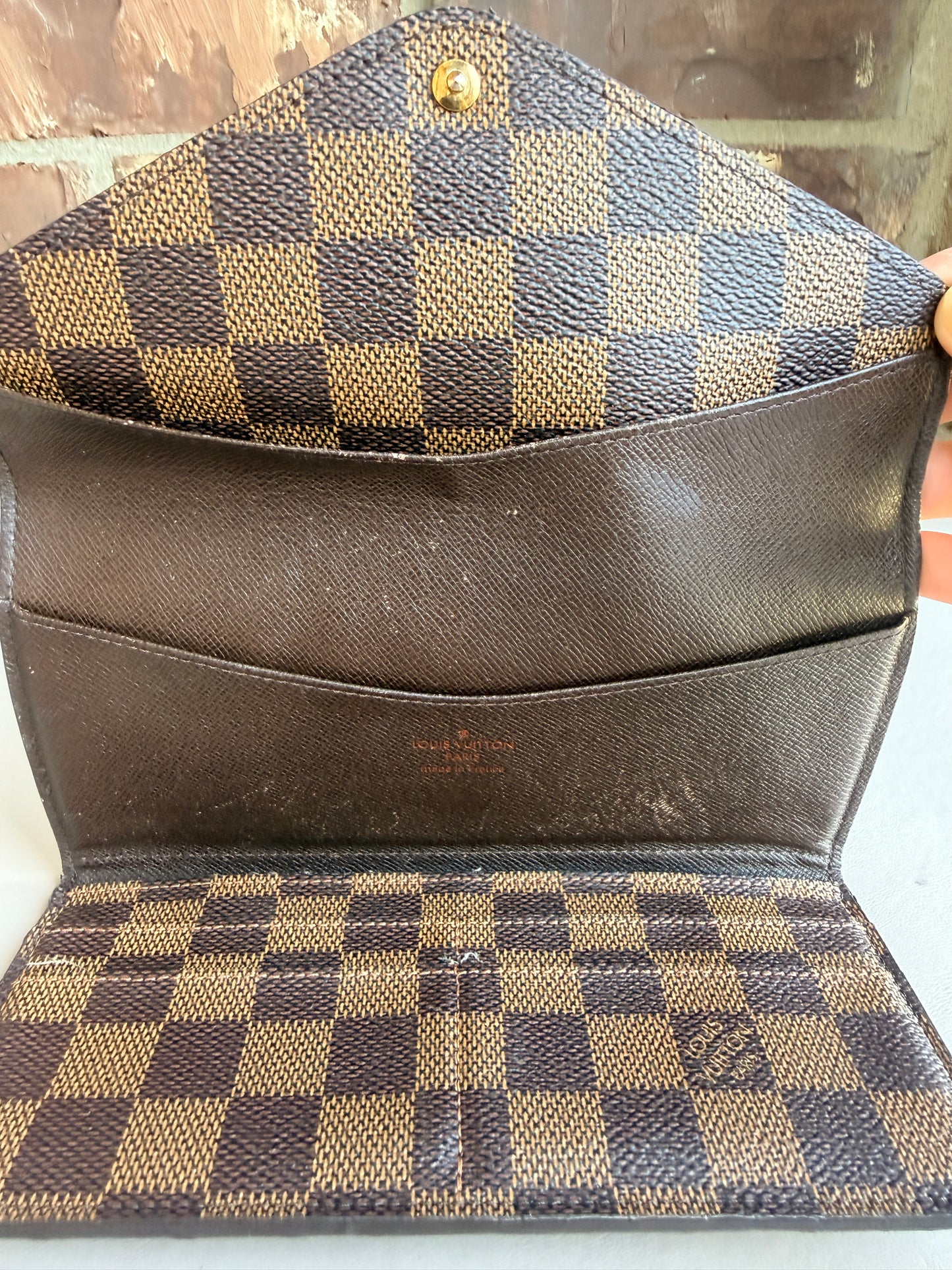 Louis Vuitton Josephine Wallet Damier Ebene - 53463