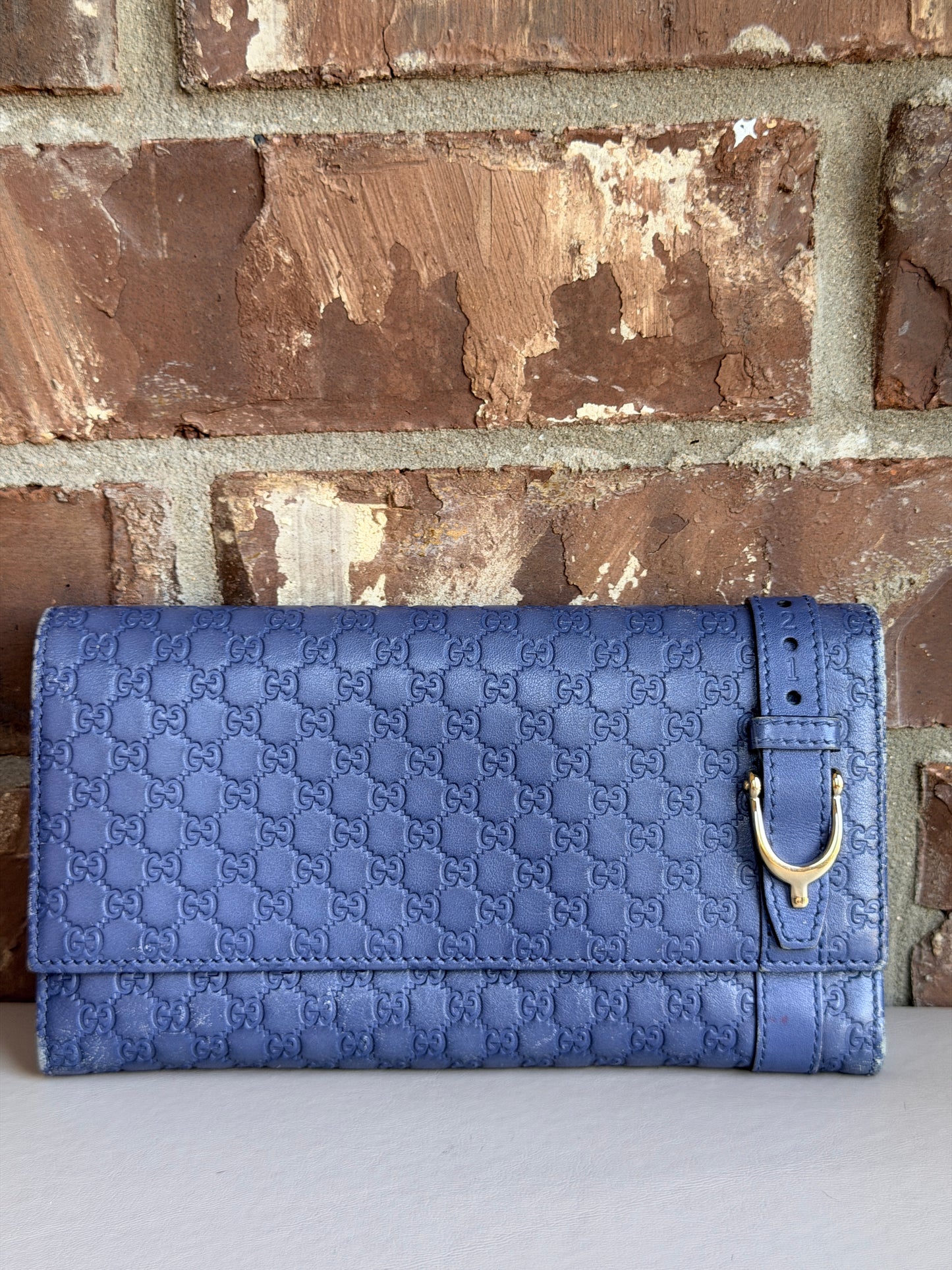 Gucci Long Belted Buckle Wallet 78786