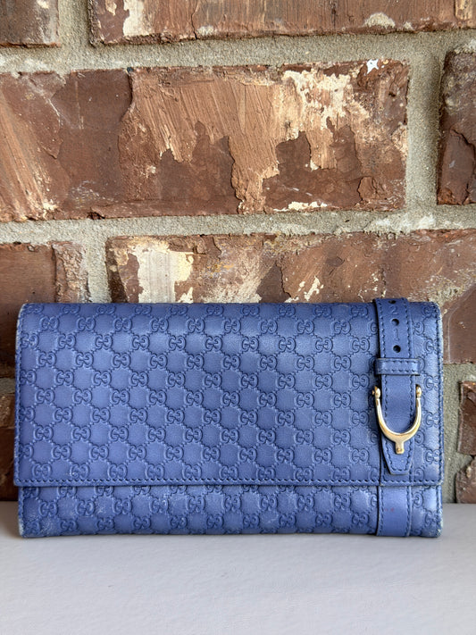 Gucci Long Belted Buckle Wallet 78786