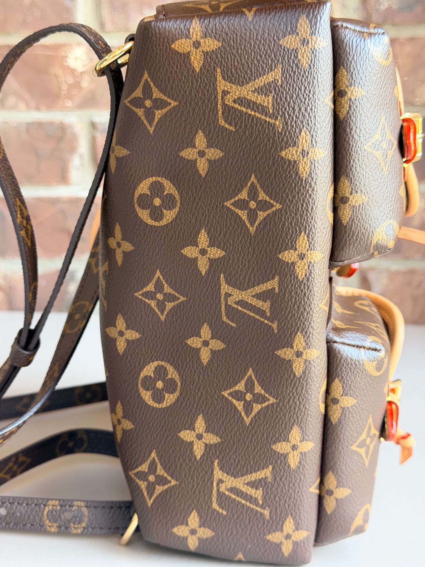 Louis Vuitton Excursion Backpack Monogram Canvas PM Brown	52972
