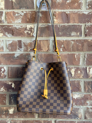 Louis Vuitton NeoNoe Handbag Damier with Leather MM 73478