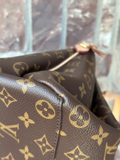 Louis Vuitton Rivoli Handbag Monogram Canvas MM 32703