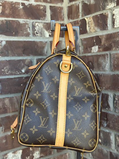 Louis Vuitton Speedy Bandouliere Bag Monogram Canvas 35 89932