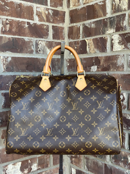 Louis Vuitton Speedy Bandouliere Bag Monogram Canvas 35 89932