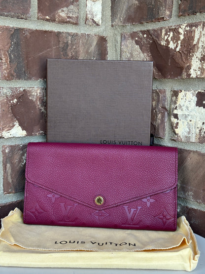 Louis Vuitton Sarah Empreinte Wallet 40034