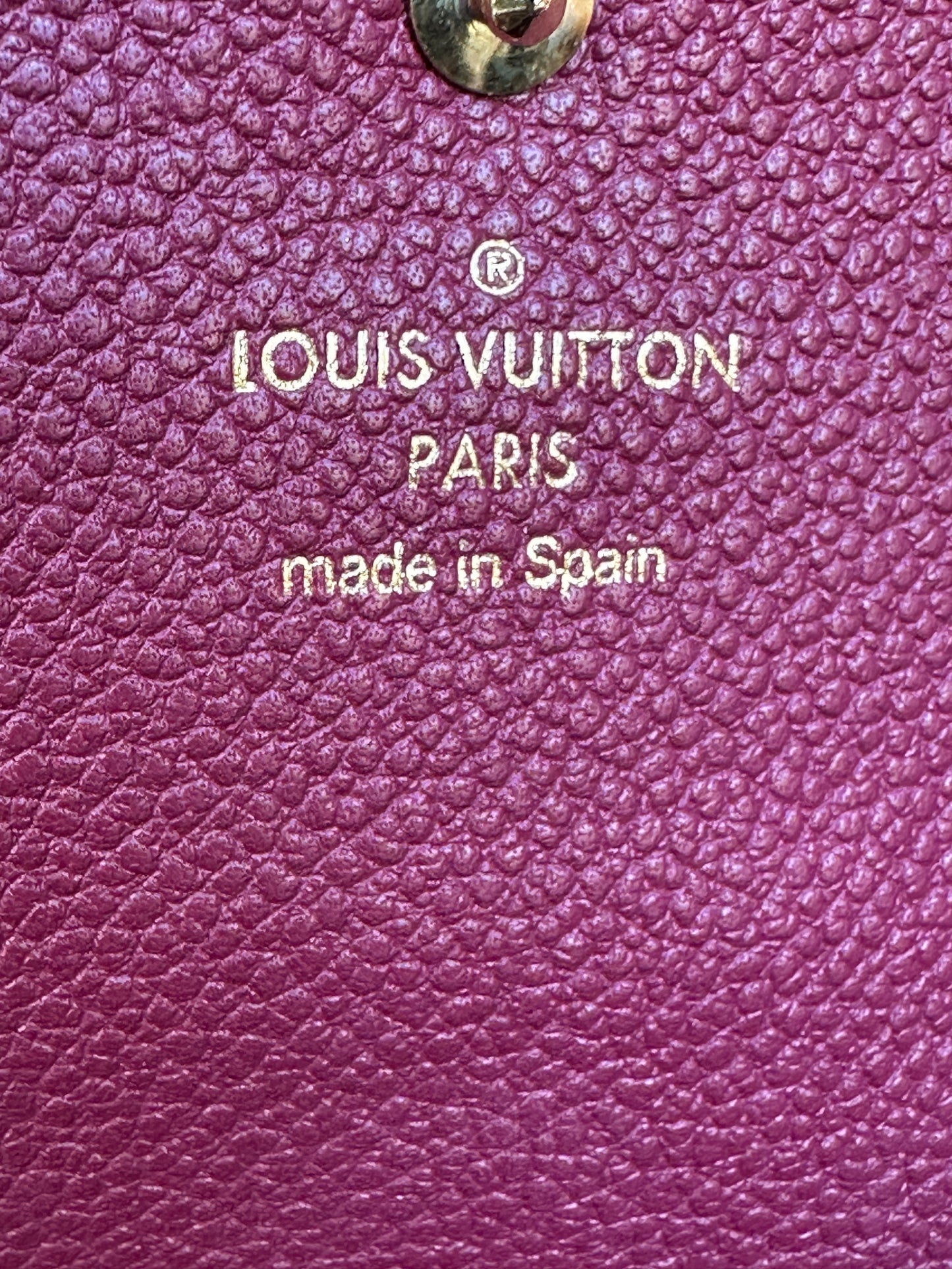 Louis Vuitton Sarah Empreinte Wallet 40034