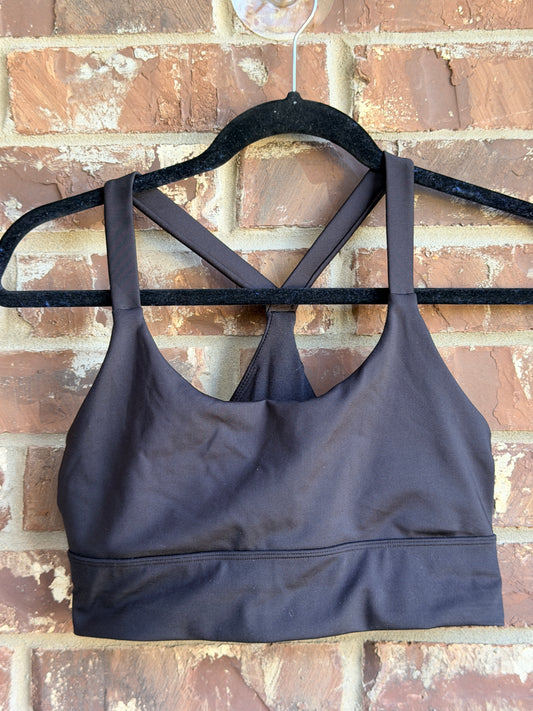 Natori Women's Black Racerback Sports Bra Size Medium M