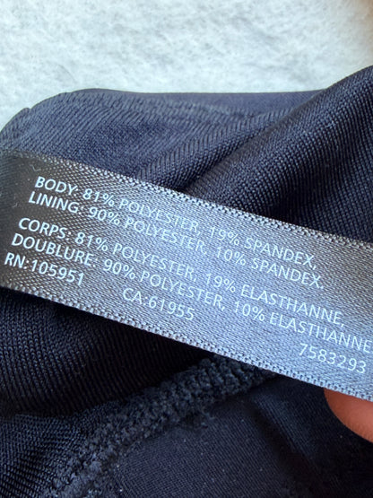 Natori Women's Black Racerback Sports Bra Size Medium M