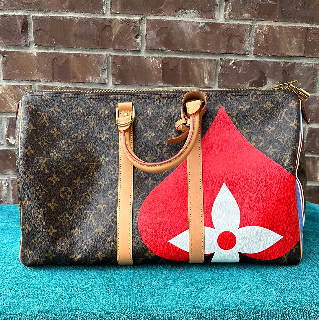 Louis Vuitton Game On Monogram Keepall Bandouliere 45