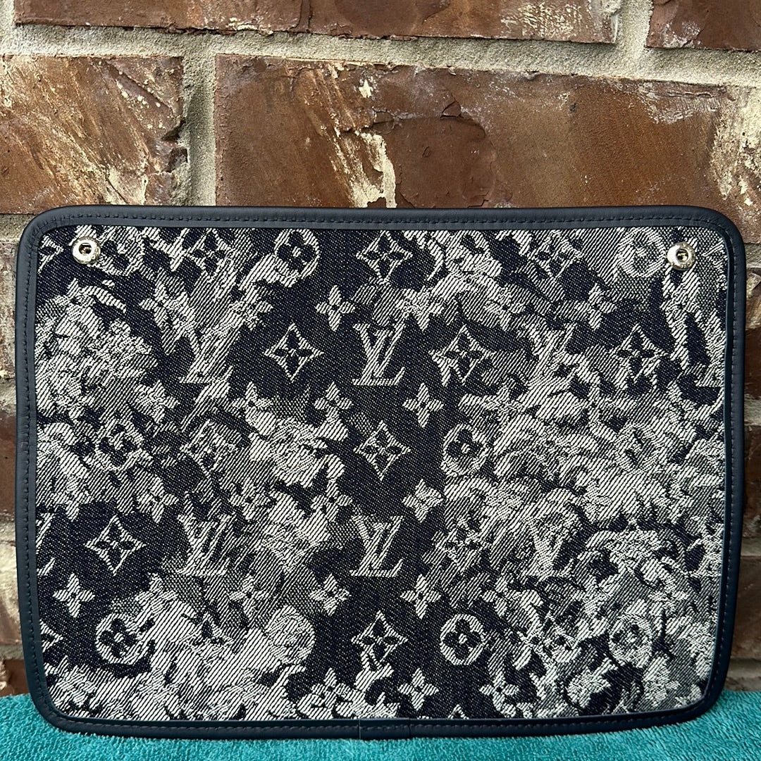 Louis Vuitton Monogram Tapestry Grand Sac Bleu