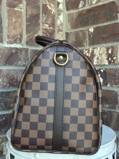 Louis Vuitton Speedy Bandouliere Bag Damier Ebene 35 58273