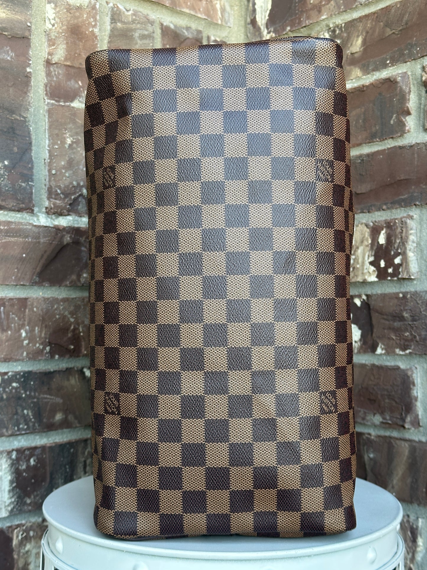 Louis Vuitton Speedy Bandouliere Bag Damier Ebene 35 58273