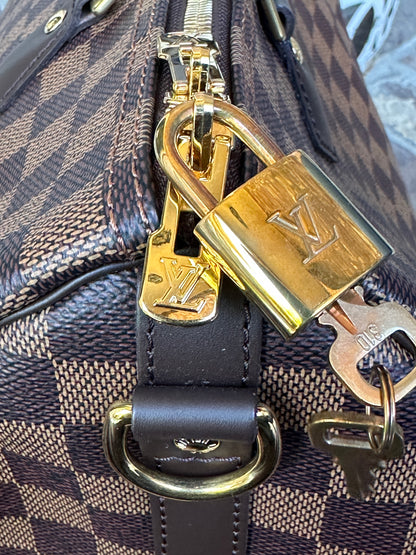 Louis Vuitton Speedy Bandouliere Bag Damier Ebene 35 58273
