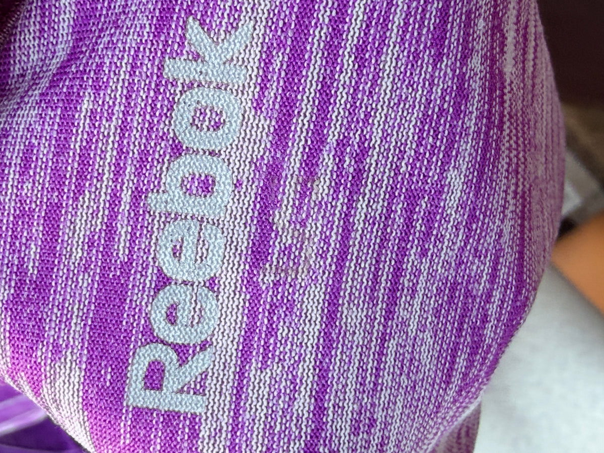 Reebok Women's Purple Space Dye Racerback Tank Top  L