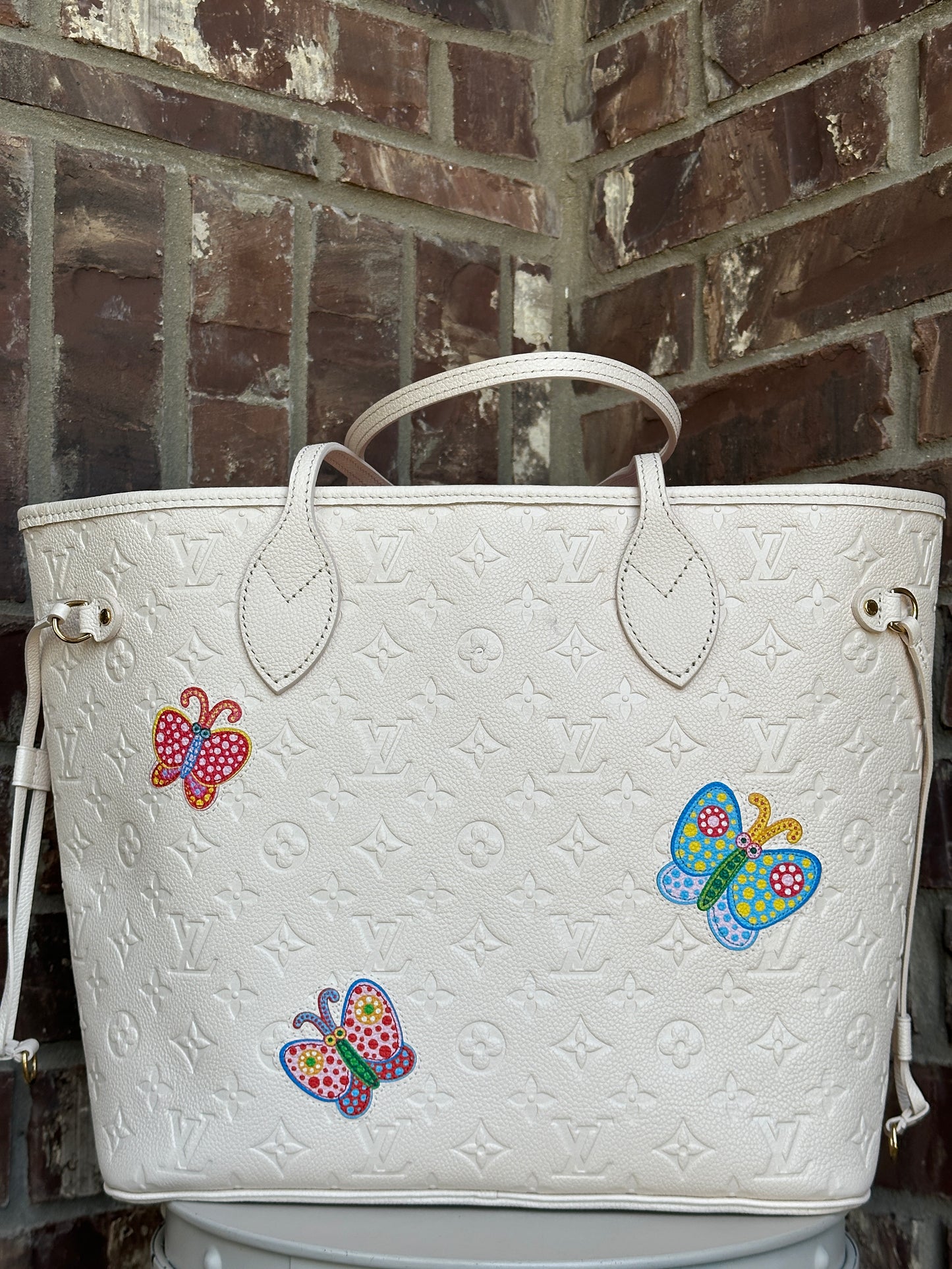 Louis Vuitton Yyahoi Kusama Flowers Neverfull Monogram Empreinte 82938