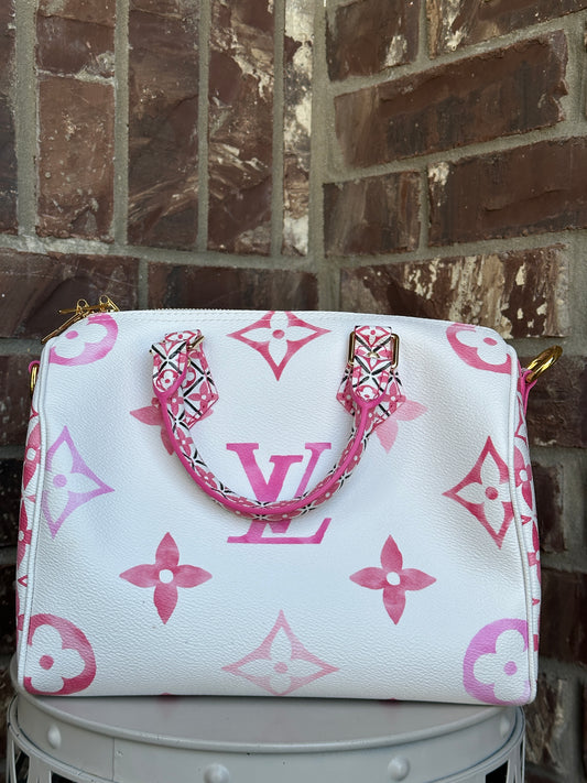 Louis Vuitton Speedy Bandouliere By The Pool Giant 25 - 52498