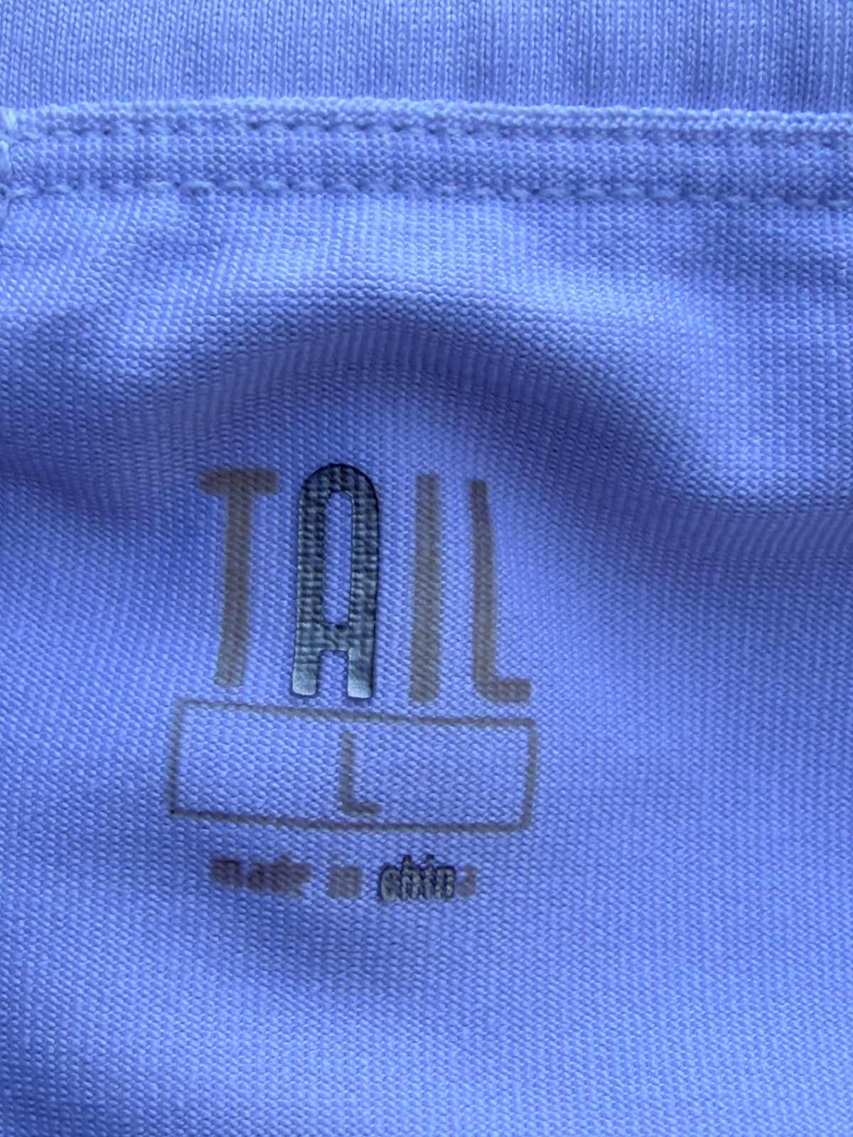 TAIL Women's White Pleated Tennis Golf Skort Built-In Shorts Size Large