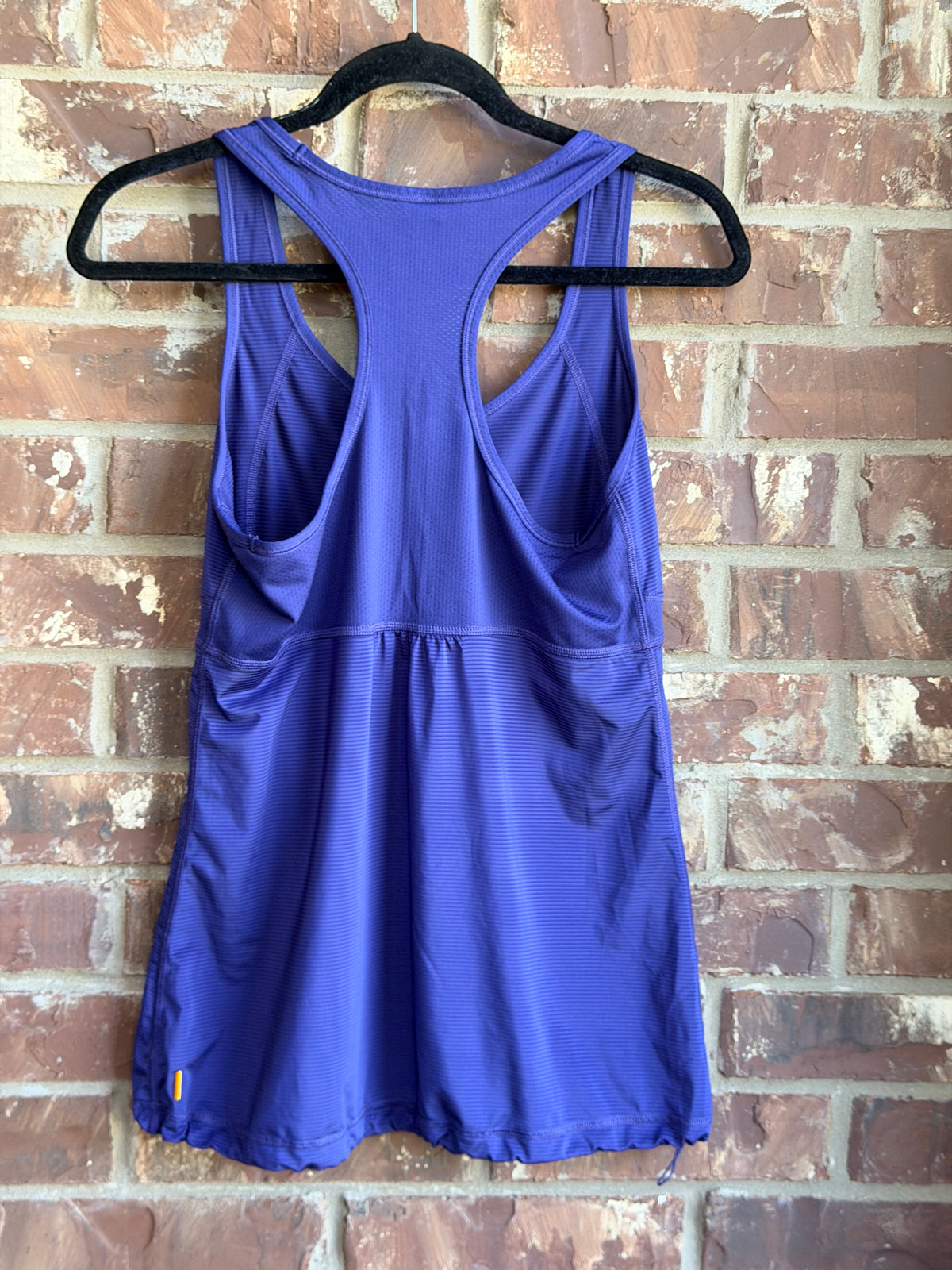 Lucy Activewear Women's M Blue Racerback Athletic Tank Top Yoga Running