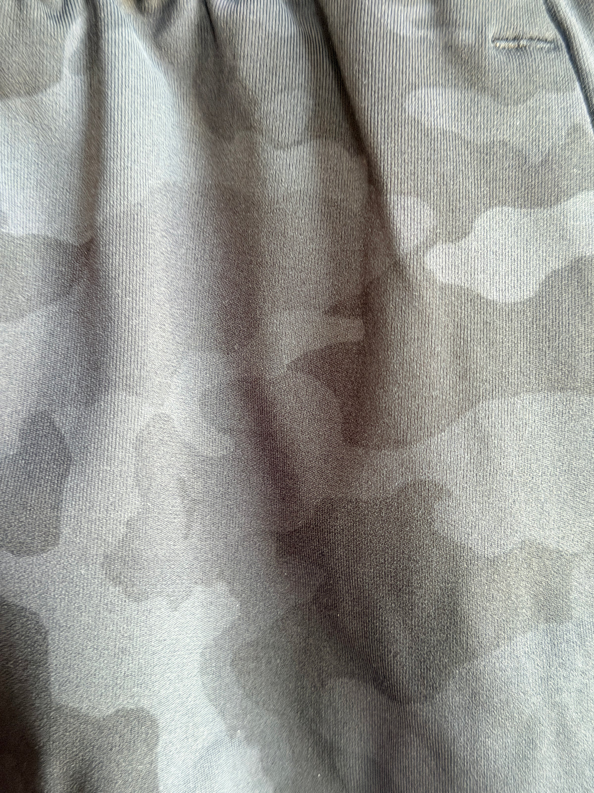 Lululemon Women's Track That Mid-Rise Lined Shorts Black Camo Size 10