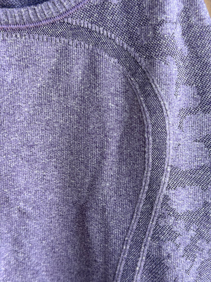 Lululemon Swiftly Tech Racerback Tank Top Purple Heather Camo Size 8