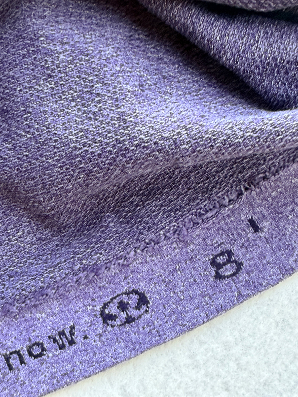 Lululemon Swiftly Tech Racerback Tank Top Purple Heather Camo Size 8