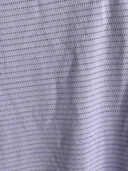Lululemon Women's Purple V Neck Mesh Back Ruched Running Tank Top 16" P2P