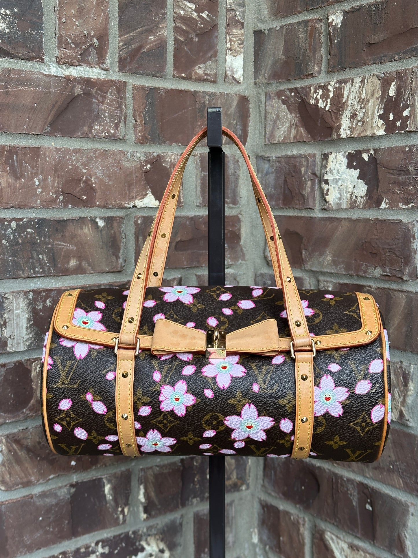 Louis Vuitton Monogram Cherry Blosson Papillon 72376