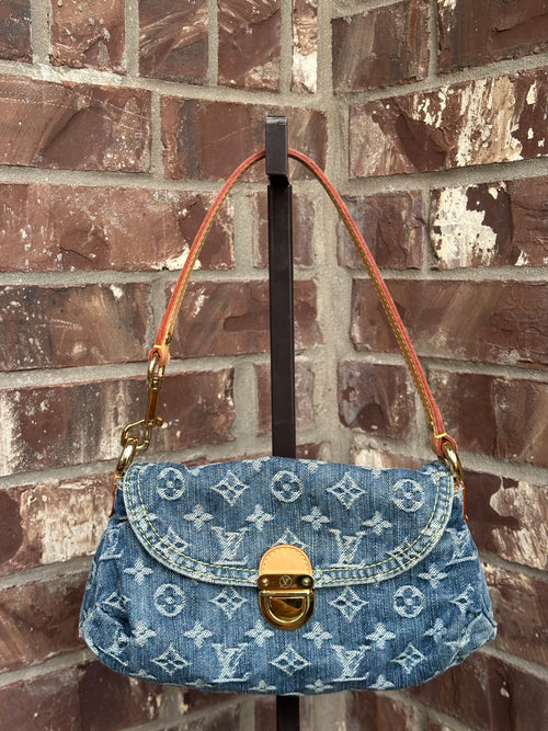 Louis Vuitton Denim Pleaty 54829