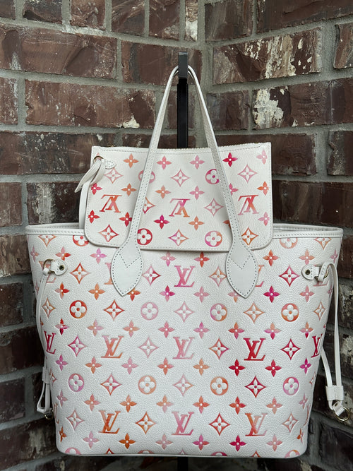 Louis Vuitton Sunrise Aquarelle Neverfull MM 43657