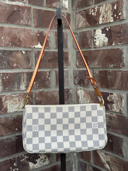 Louis Vuitton Pochette Accessories Damier Azur 43918