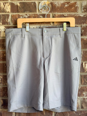 Adidas Mens Golf Shorts Size 34 Gray Performance Stretch NWT