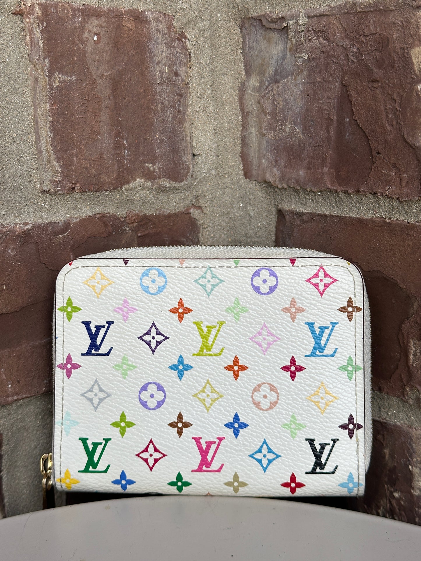 Louis Vuitton Multicolor Zippy Coin Purse 59898