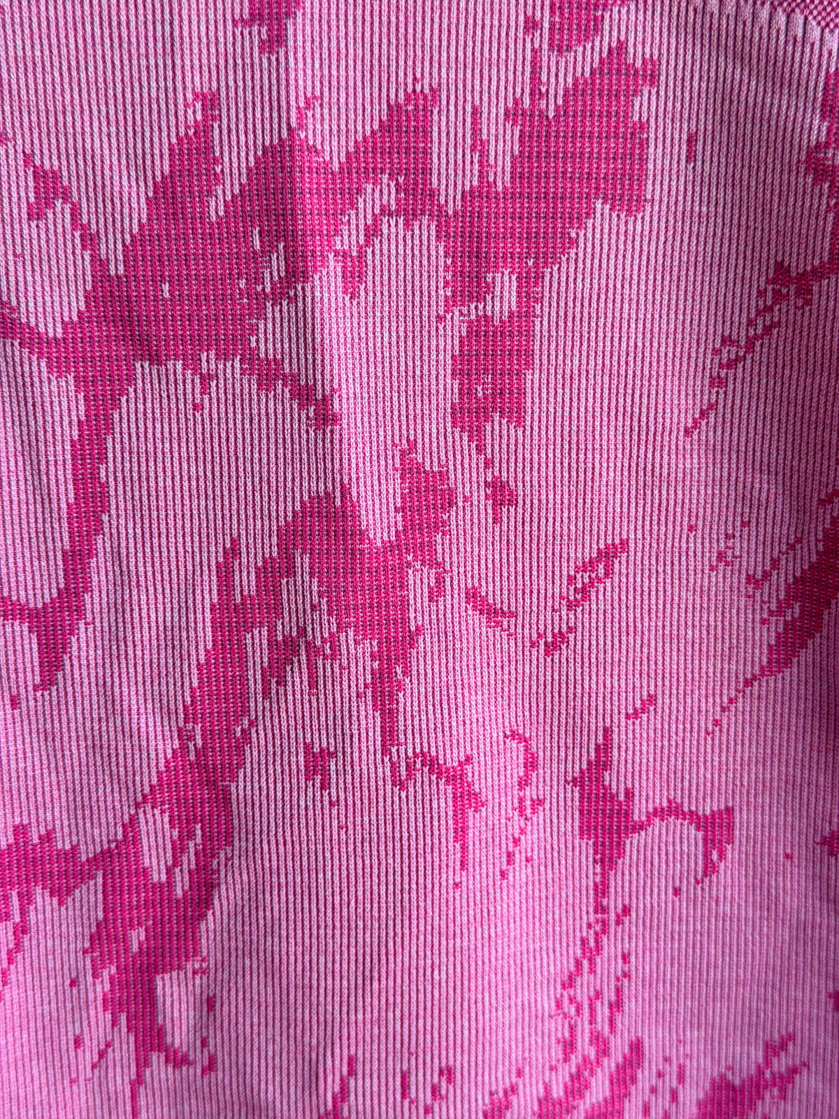 Lululemon Swiftly Tech Short Sleeve Shirt Pink Marble Size 10