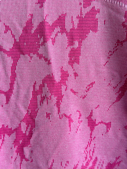 Lululemon Swiftly Tech Short Sleeve Shirt Pink Marble Size 10