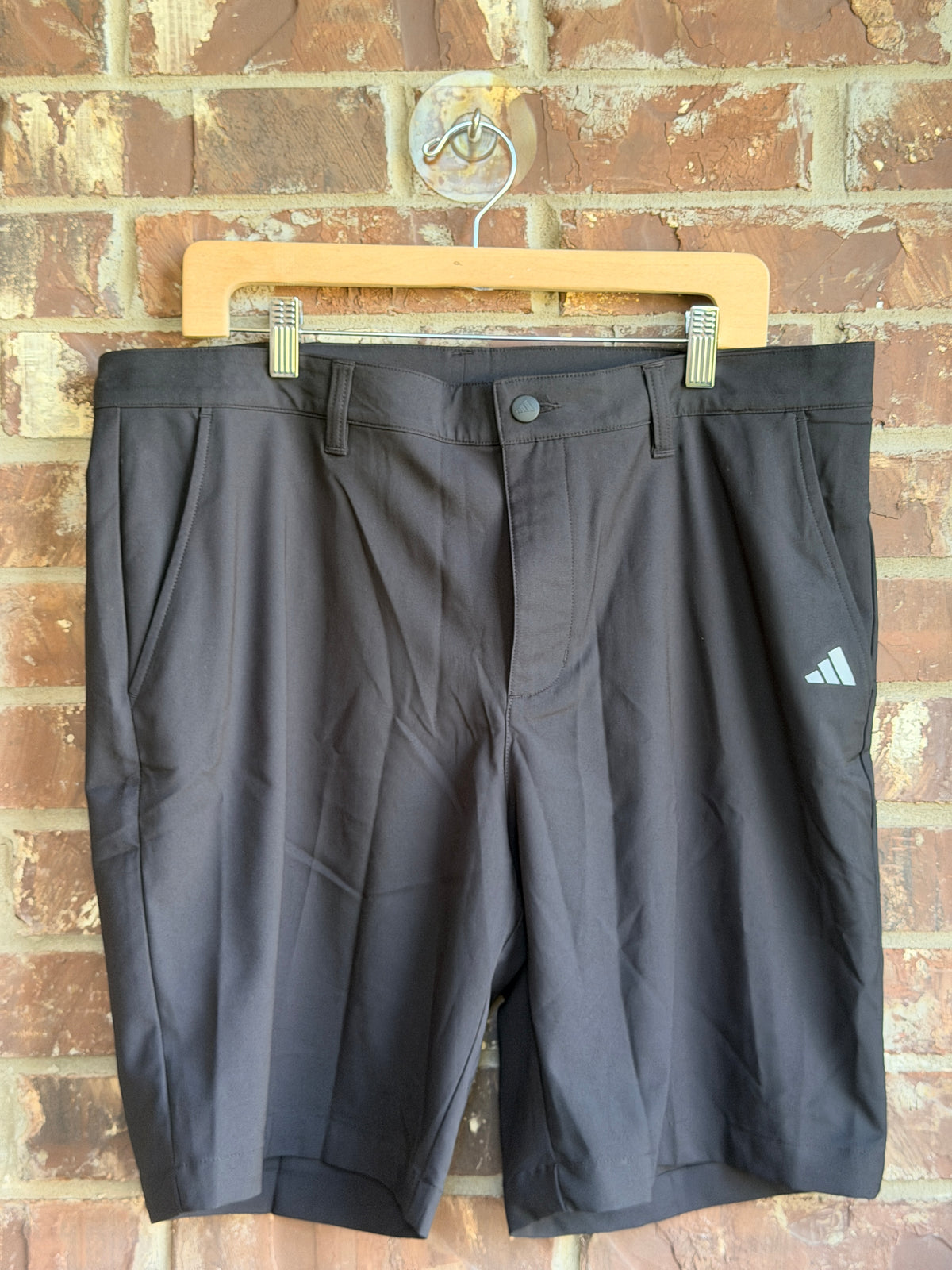 Adidas Adicross Golf Shorts Mens 36 Black Performance Stretch NWT