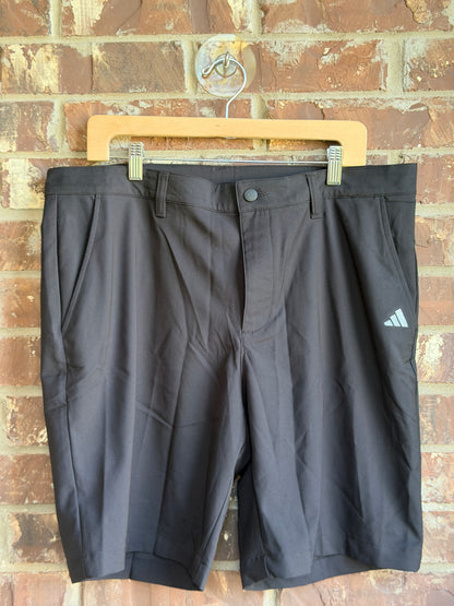 Adidas Adicross Golf Shorts Mens 36 Black Performance Stretch NWT