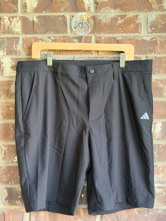 Adidas Adicross Golf Shorts Mens 36 Black Performance Stretch NWT