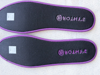 Rothy's Women's Size 11 Slip On Loafers Light Purple Woven Knit Slip On Shoes